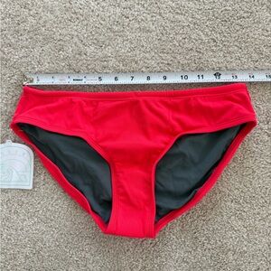 NWT JOLYN ALLY Pink Bikini Bottoms with Dark Lining